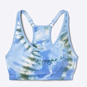 Tory Sport seamless tie dye sports bra - size Small